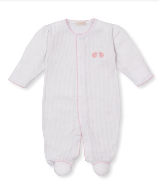 Kissy Kissy Baa Baa Baby Sheep Footie- Pink