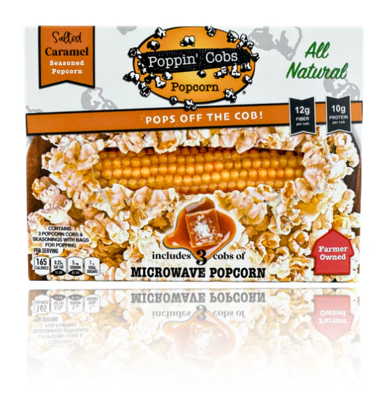 Seasoned 3 Pack Poppin' Cobs