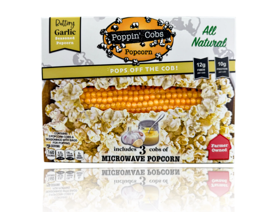 Seasoned 3 Pack Poppin' Cobs