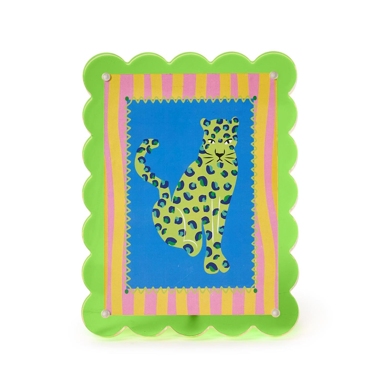 Color Pop Scalloped Acrylic Frame