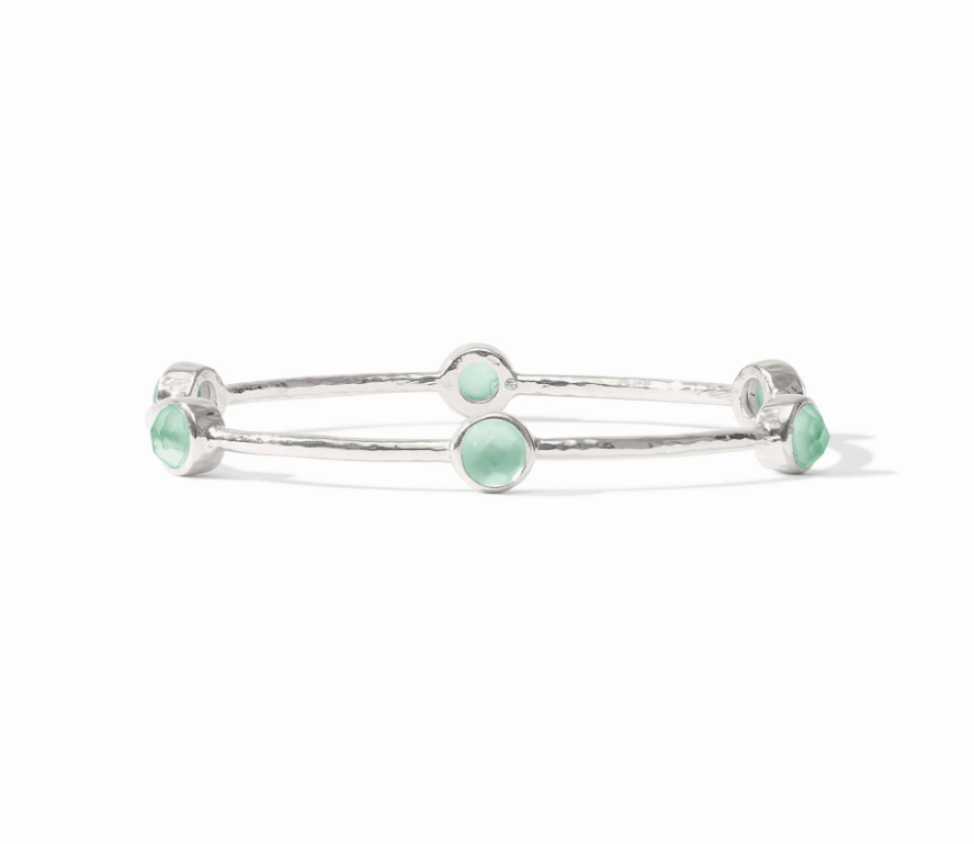 Julie Vos SILVER Milano Luxe Bangle
