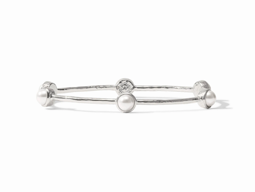 Julie Vos SILVER Milano Luxe Bangle