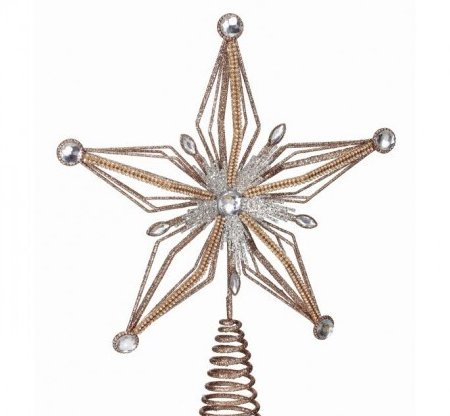 Glitter Jewel Tree Topper