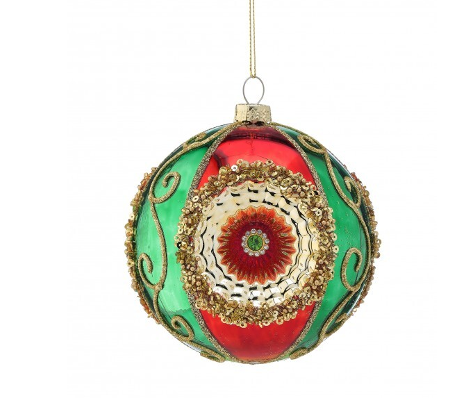Regal Reflector Ball Ornament