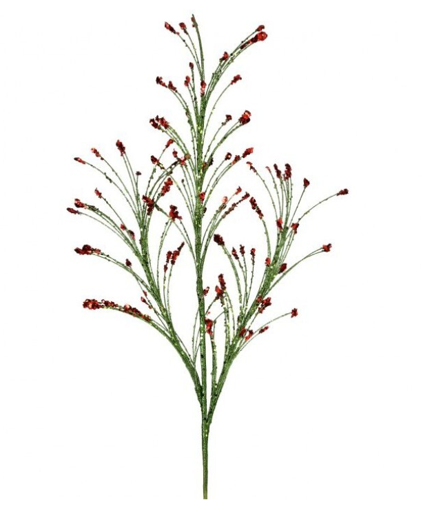Sequin Tip Grass Spray