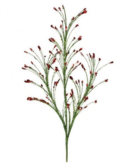 Sequin Tip Grass Spray