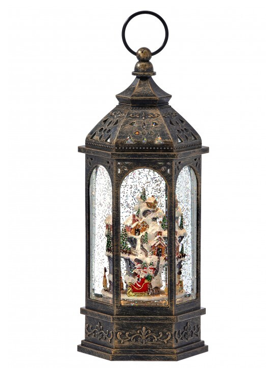 Christmas Village Water Globe