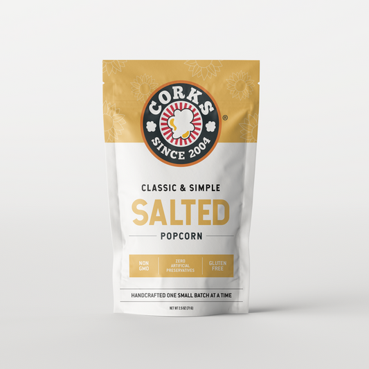 Corks Simply Salted Popcorn