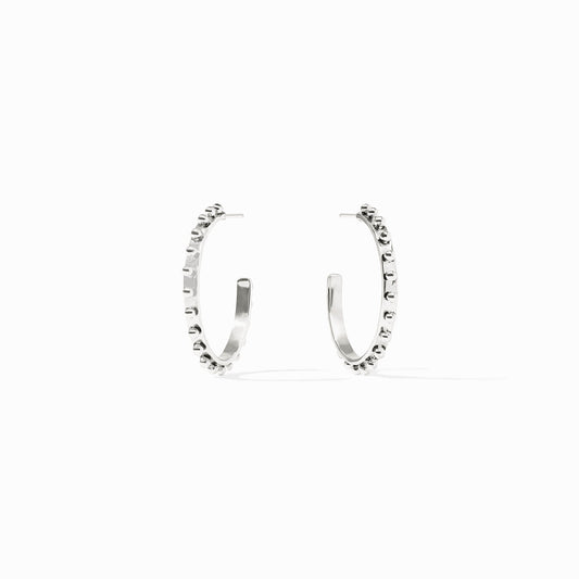Julie Vos SILVER SoHo Hoop Earring
