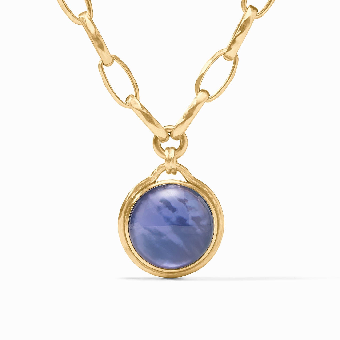 Julie Vos Solara Statement Necklace - Iridescent Tanzanite