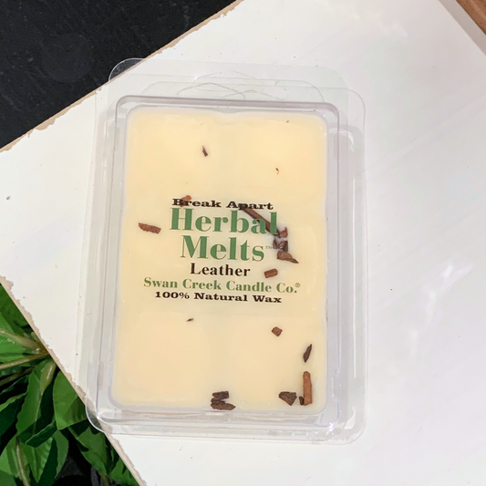 Leather Wax Melts from Swan Creek