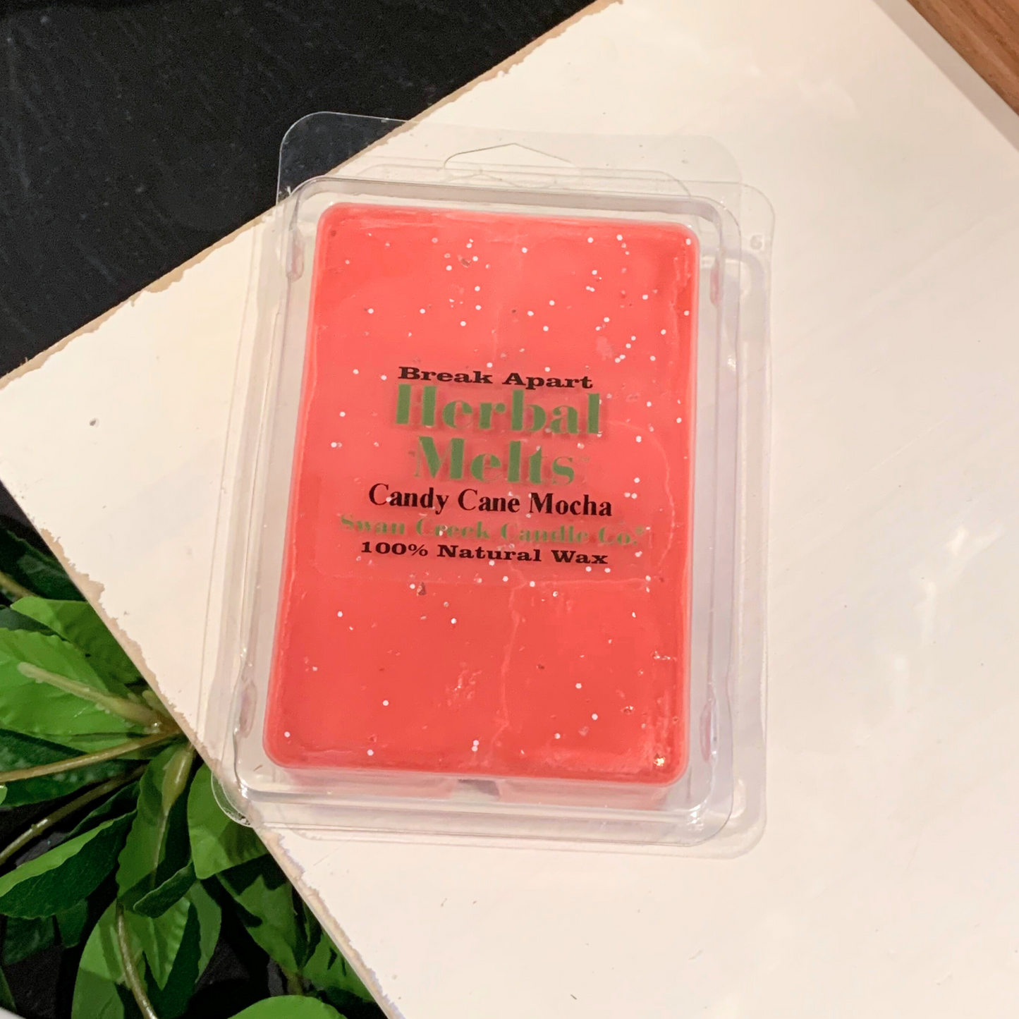 Candy Cane Mocha Wax Melts from Swan Creek