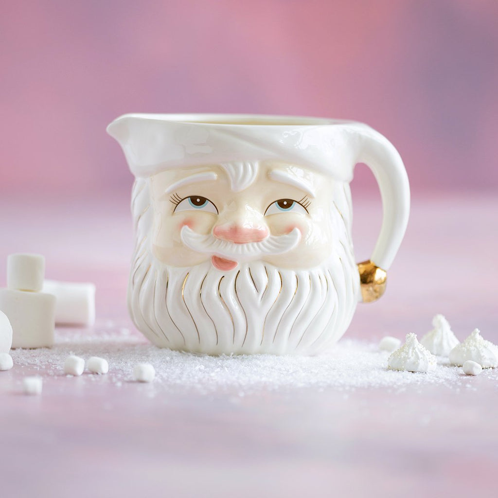 Glitterville Papa Noel Pitcher