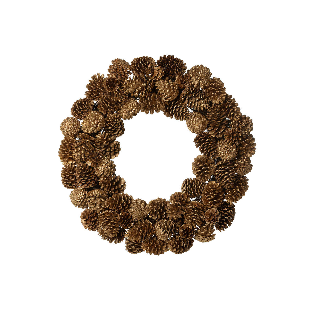 Mixed Pine Cone Wreath