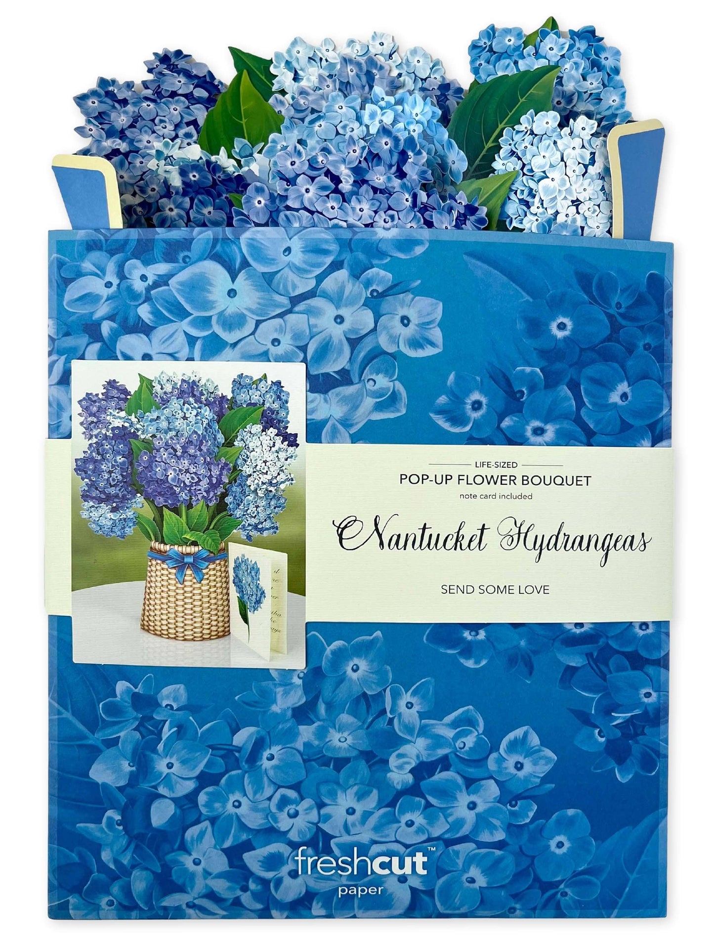 Fresh Cut Paper Nantucket Hydrangeas