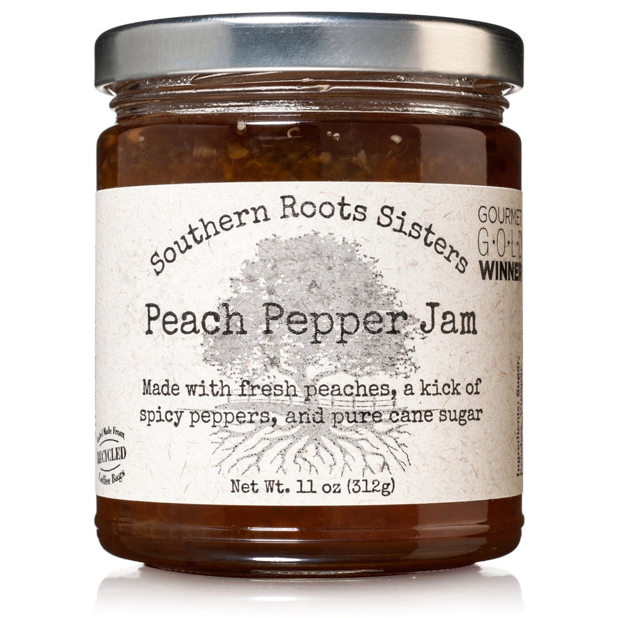 Southern Roots Sisters Peach Pepper Jam