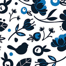 Nora Fleming Cocktail Napkins Blue Jay