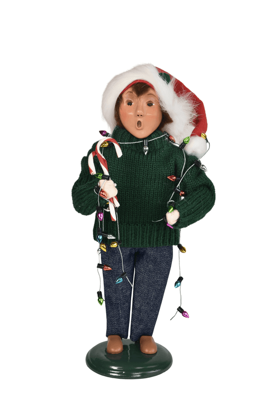 Byers' Choice Decorating Family Boy