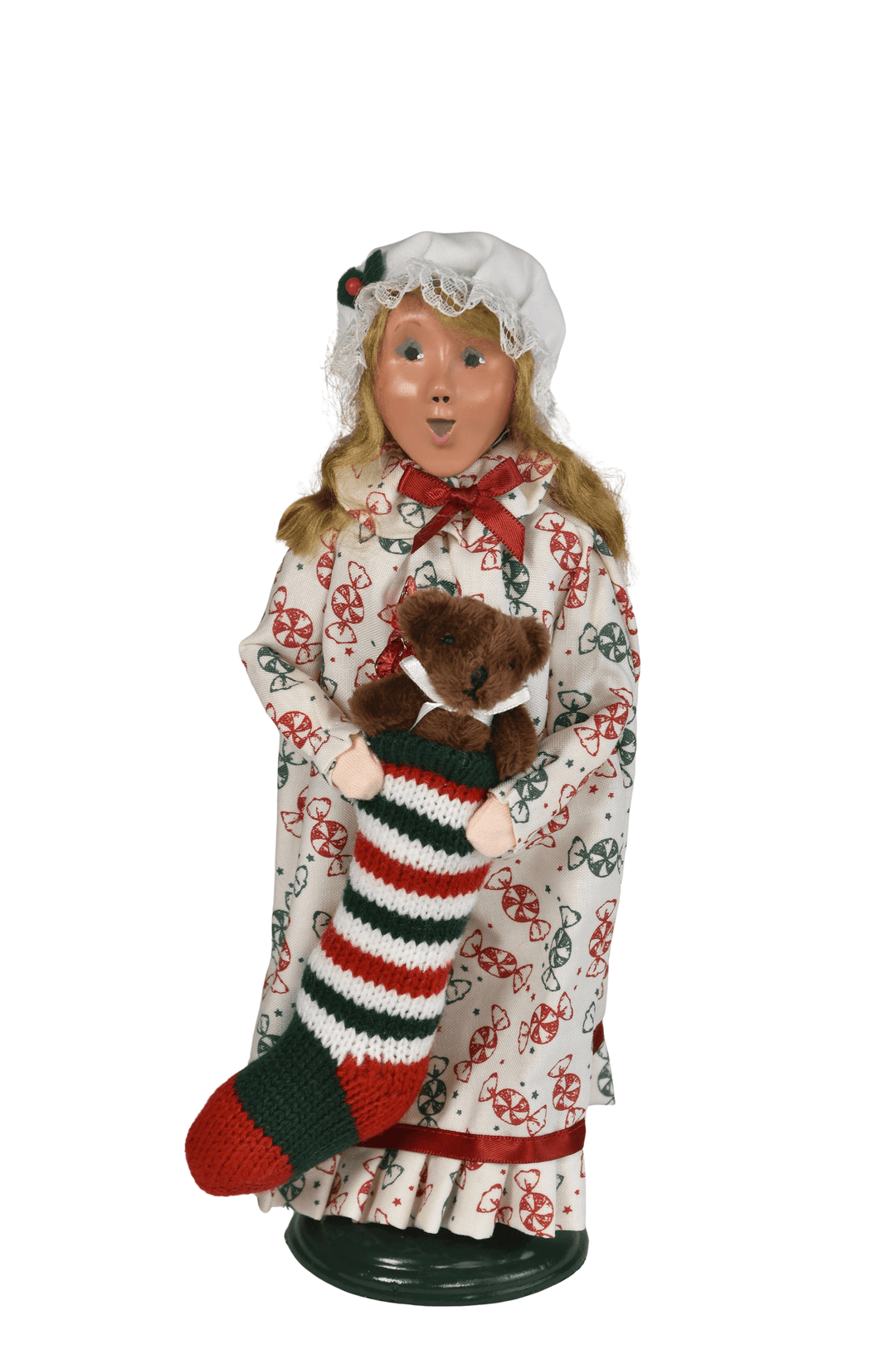 Byers' Choice Stocking Family Girl