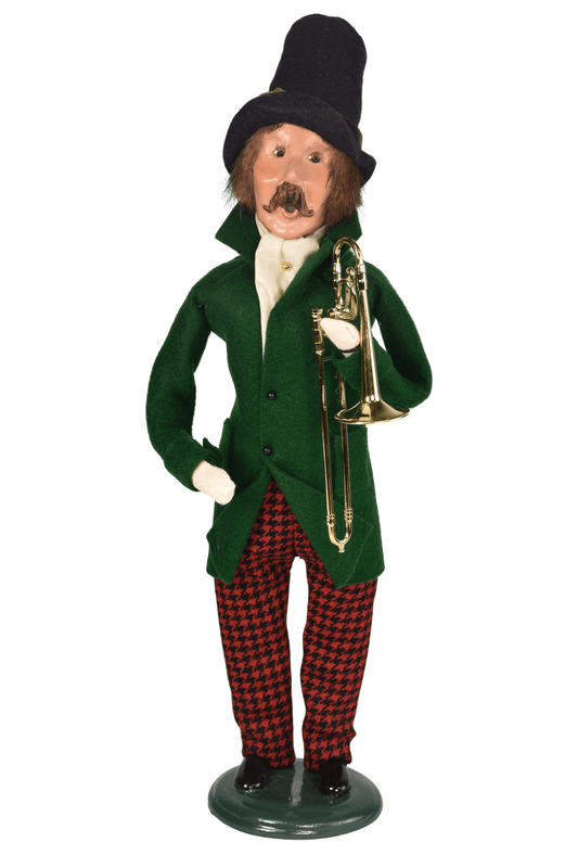 Byers' Choice Man with Trombone