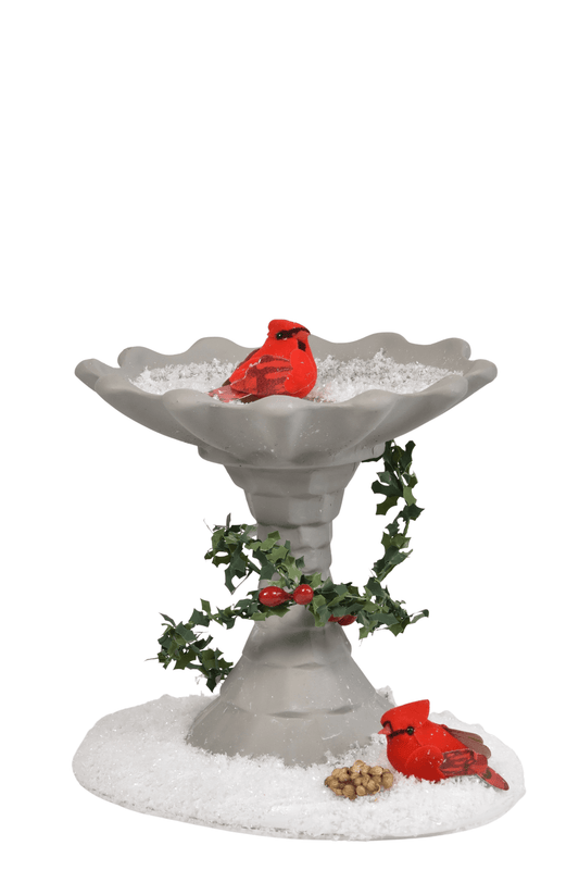 Byers' Choice Bird Bath