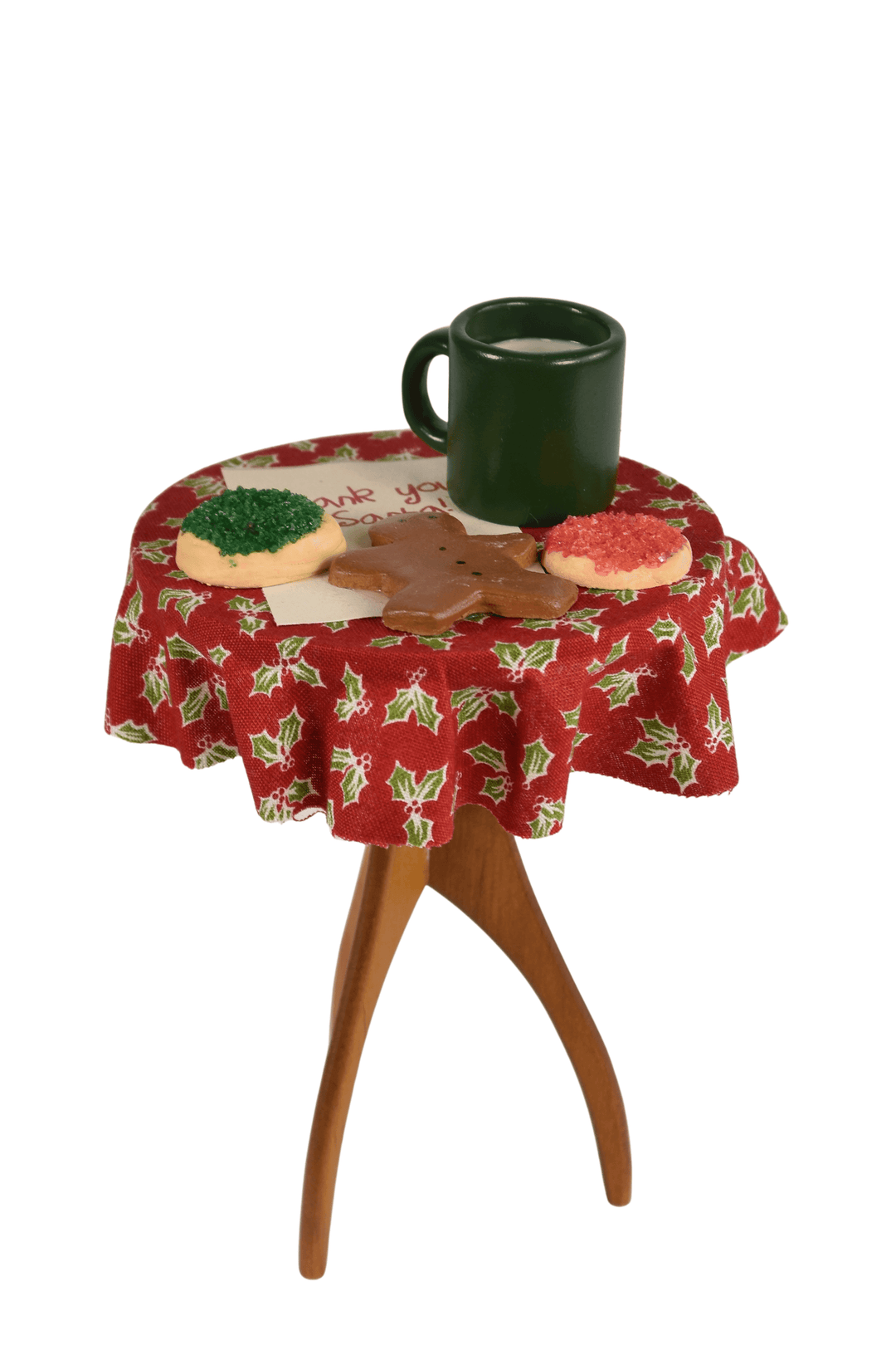 Byers' Choice Milk & Cookies Table