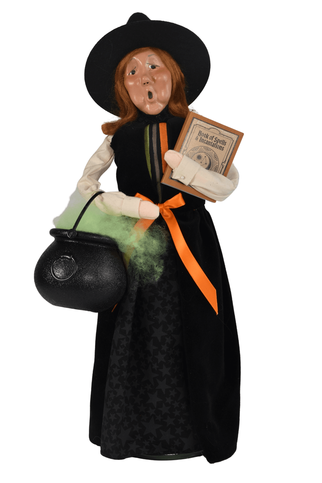 Byers' Choice Witch with Spell Book