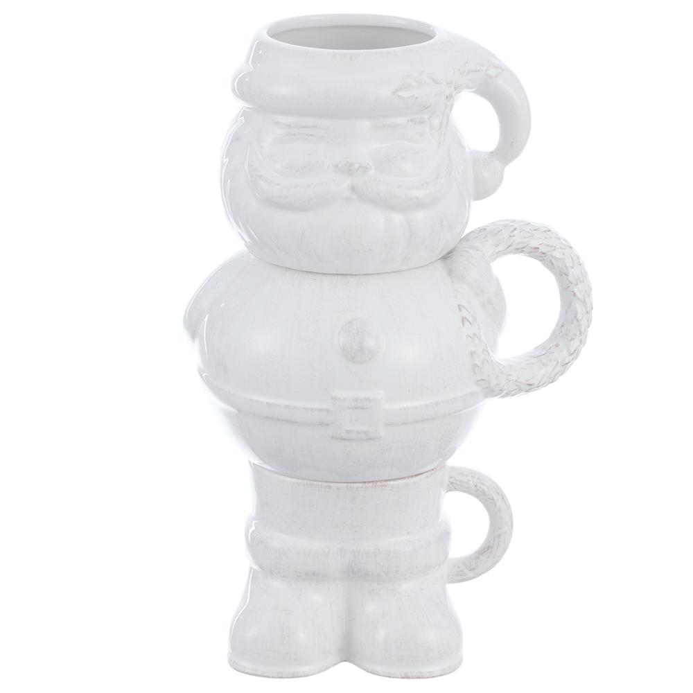 3 Piece Santa Mug Set