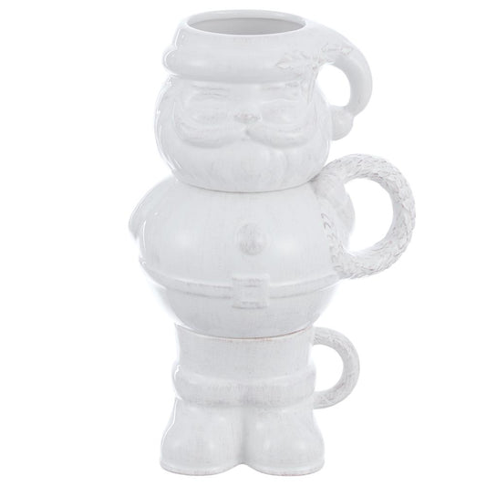 3 Piece Santa Mug Set