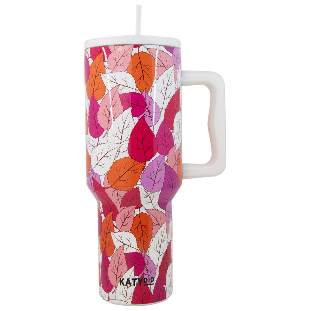 KATYDID Fall Leaves Tumbler