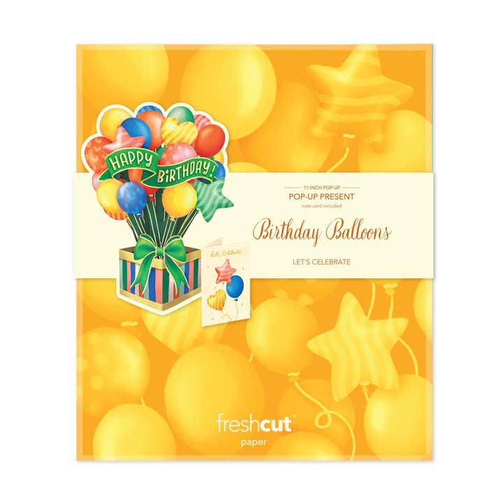 Fresh Cut Birthday Balloons