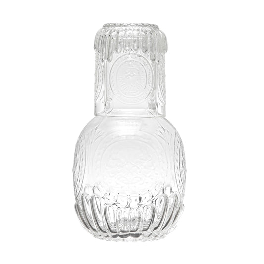 Embossed Drinking Carafe Set