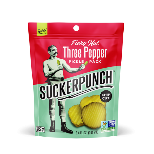 Fiery Hot 3-Pepper Snack Pack