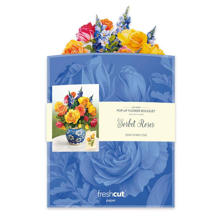 Fresh Cut Paper Sorbet Roses