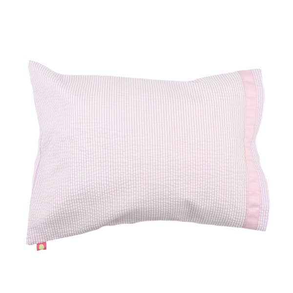 Mint Seersucker Traveler Pillow Case