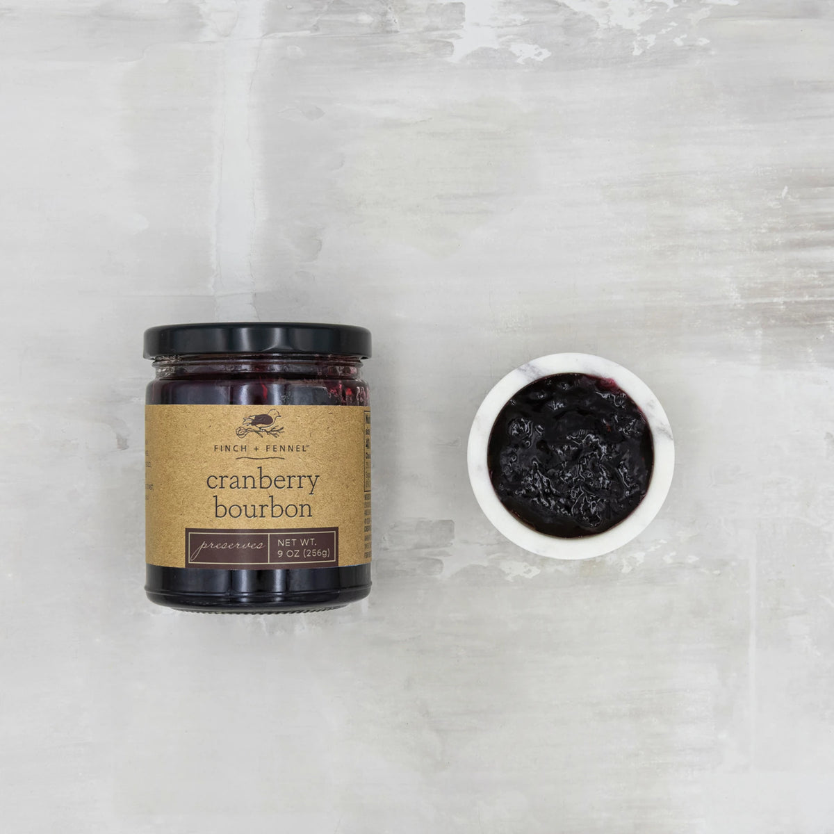 Cranberry Bourbon Preserves
