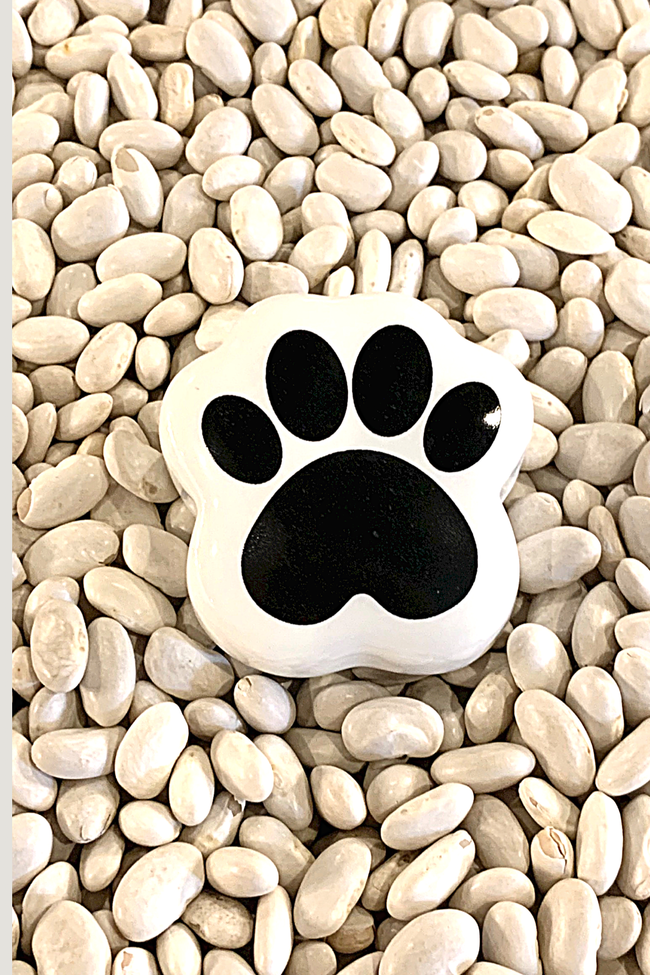 Nora Fleming Paw-ty Print Ceramic Mini