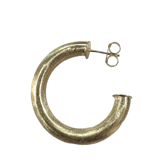 Sheila Fajl SMALL Salerno Hoops/ Brushed Gold