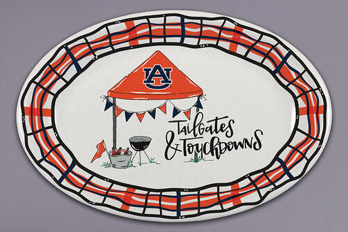 Auburn University Oval BBQ Platter