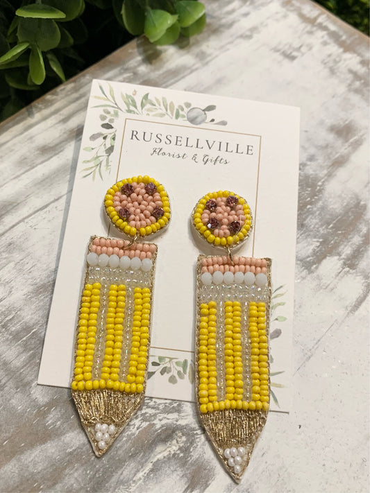 Pencil Statement Earring