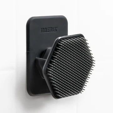 Tooletries Face Scrubber And Holder