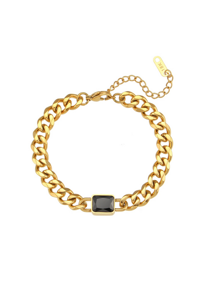 HJane Pearl Catherine Bracelet/Black