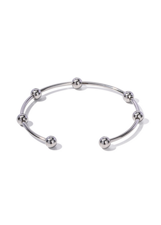 HJane Hazel Cuff Bracelet/Silver