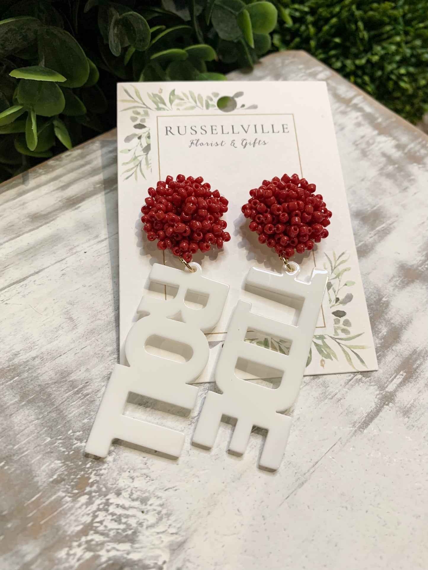 Bama Acrylic Earring