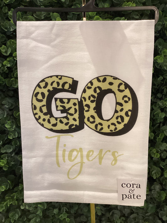 Cora & Pate Flour Sack Towel-Go Tigers