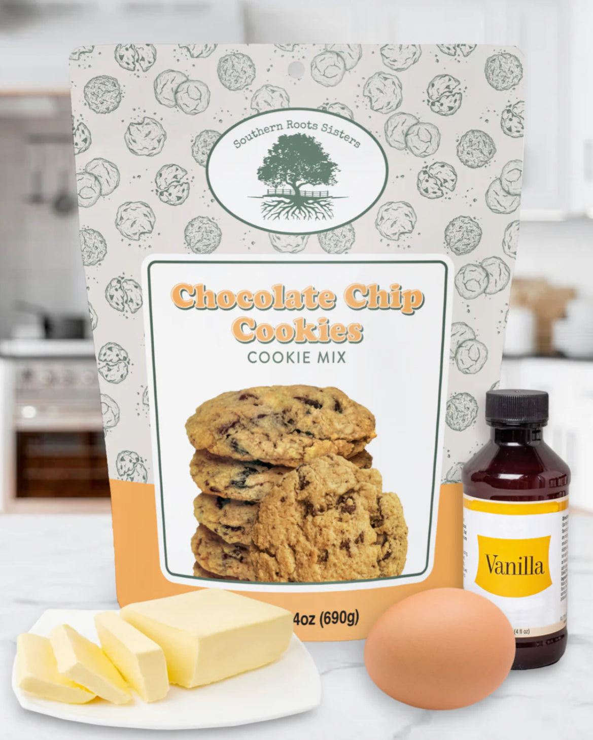 Southern Roots Sisters Chocolate Chip Cookie Mix