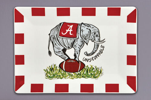 Alabama Platter Elephant