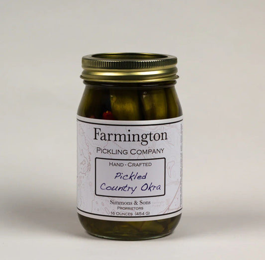 Farmington Pickling Co. Pickled Country Okra