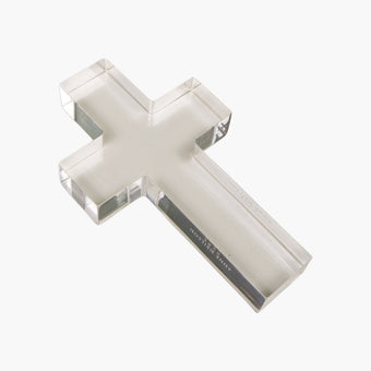 Anne Neilson Acrylic Cross Weight