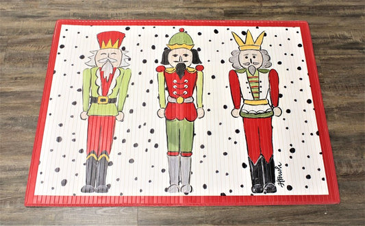 Nutcracker Bamboo Floor Mat